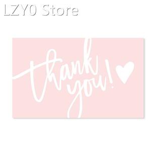 30 Pcs Thank You Cards Grateful Labels Gift Greeting Card fo