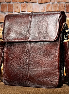 WESTAL men's bags genuine leather shouler bag for men messe