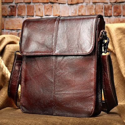 WESTAL men's bags genuine leather shouler bag for men messe