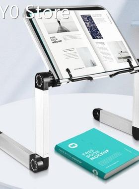 Foldable Reading Book Holder Bookcase Stand for Cookbook PC