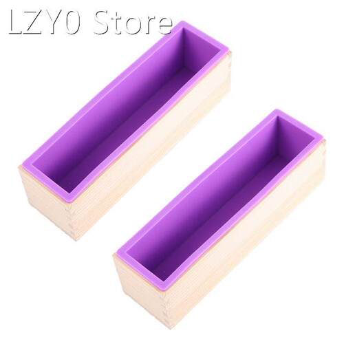 2-Piece Silicone Soap Mold Kit Rectangular Soap Silicone Mol