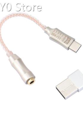 USB Type-C To 3.5Mm Hifi Digital Headphone DAC Amplifier CX3