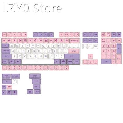 Hana Ethermal Dye Sublimation Fonts PBT Keycap for Wired USB