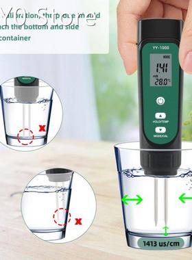 3-In-1 Soil Testing Instrument Digital Soil Tester LED Scree