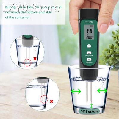 3-In-1 Soil Testing Instrument Digital Soil Tester LED Scree