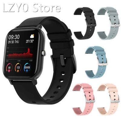 Silicone Band Suitable for P8 Smart Watch Wrist Strap Loop B