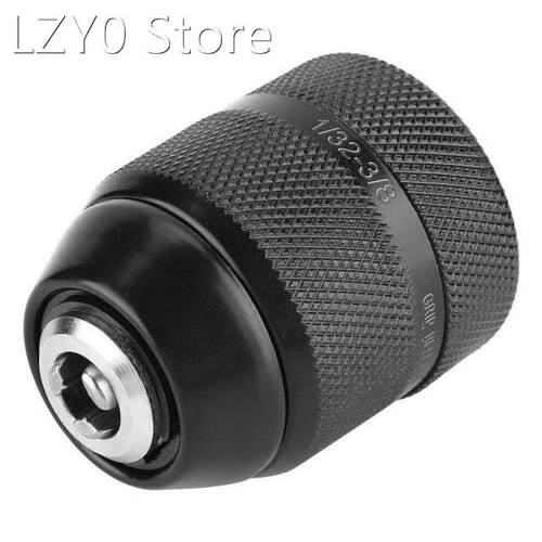 3/8-24UNF Thread 0.8mm-10mm Keyless Metal Drill Chuck Quick