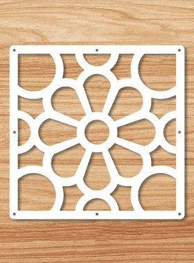 12pcs White Room Divider Folding Plastic Partition Hanging S