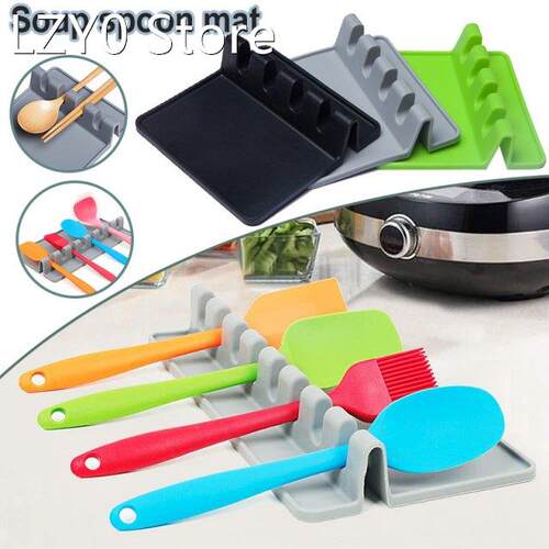 Kitchen Tool Spoon Rest Utensil Organizers Spatula Holder Ra