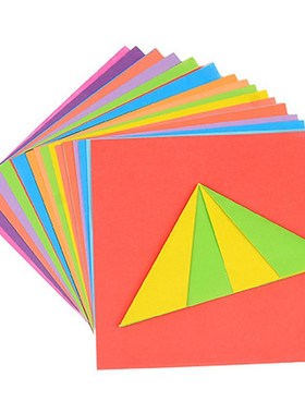 Square 24 Sheets Kids Handmade 15*15cm Double Sided Coloure