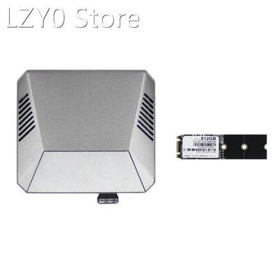 For Argon ONE M.2 Expansion Board Aluminum Shell With SSD+Co