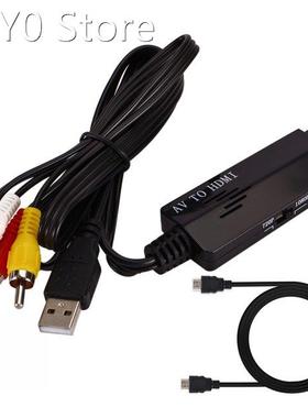 Support 1080p Portable Flexible Stable AV TO for Converter