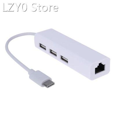 ALLOYSEED RJ45 Network Cable Port to Type-C Adapter support