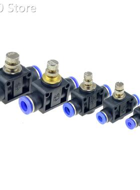 Pneumatic Airflow Regulator 4mm 6mm 8mm 10mm 12mm OD Hose Tu