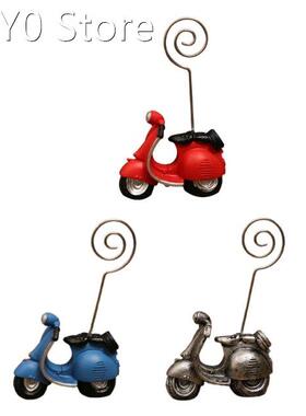 Antique Name Card Holder Clip Memo Stand Table Number Stand