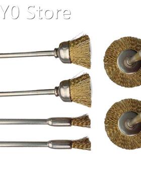 6pcs/Set Wire Brushes Kit Steel Wire Wheel Brushes Set For M