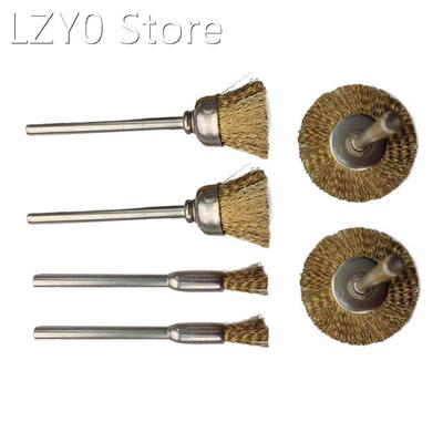 6pcs/Set Wire Brushes Kit Steel Wire Wheel Brushes Set For M