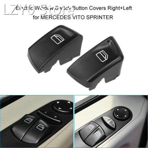 Electric Window Switch Button Covers Right+Left for MERCEDES