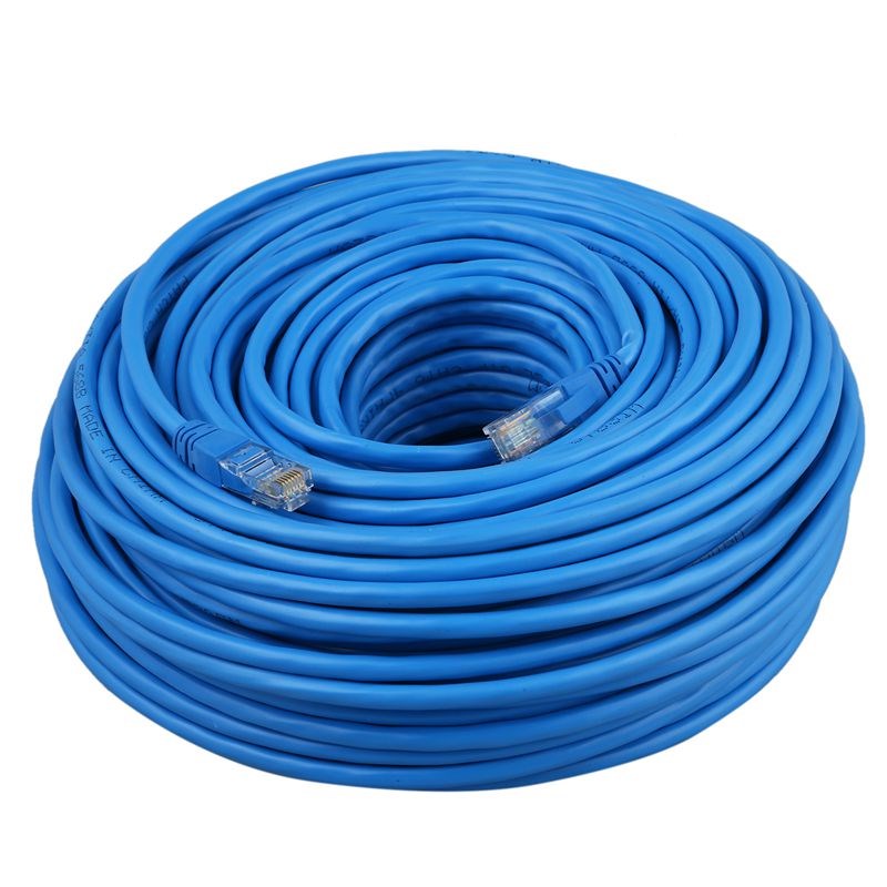 Flat CAT6 Ethernet 100M / 1000Mbps Patch Cable Network RJ45
