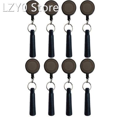 8Pcs Elastic Silicone Retractable Pencil Holder, Duty Retrac