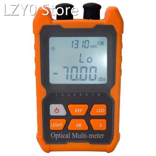 Fiber Optic Cable Tester Portable Optical Power Meter FC/SC/