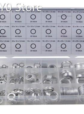 18 Sizes 450Pcs Corrosion Resistant Assortment Washer Flat S