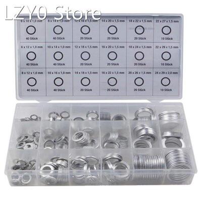 18 Sizes 450Pcs Corrosion Resistant Assortment Washer Flat S