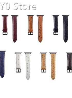 42mm Leather Buckle Wrist Watch Band Strap Belt Replacement