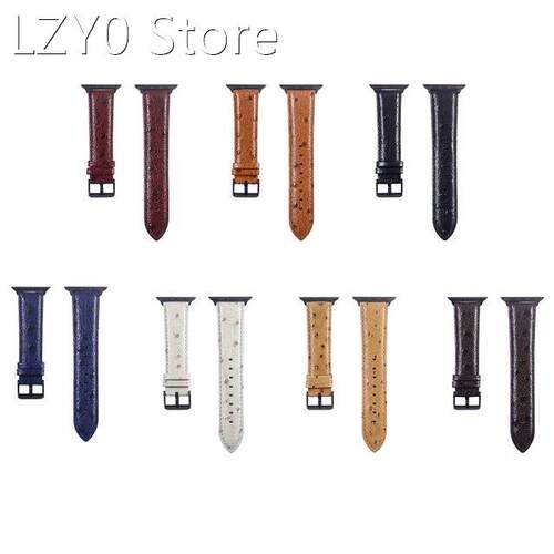 42mm Leather Buckle Wrist Watch Band Strap Belt Replacement