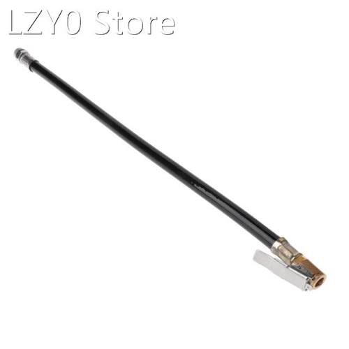 Air Tyre Inflator Pressure Car Auto Tire Pump Hose Gauge Fle