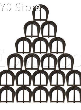 20x Iron Antique Belt Buckle 41x32mm for Belts Backpack DIY