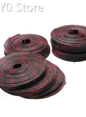 5M 10M PET Expandable Cable Sleeves Insulation Braided Sleev
