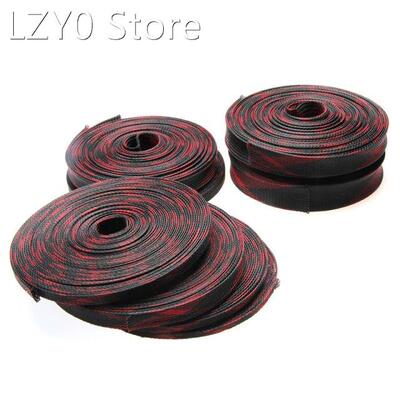 5M 10M PET Expandable Cable Sleeves Insulation Braided Sleev