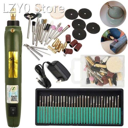 15W USB 17V DC Variable Speed Grinder Machine Rotary To