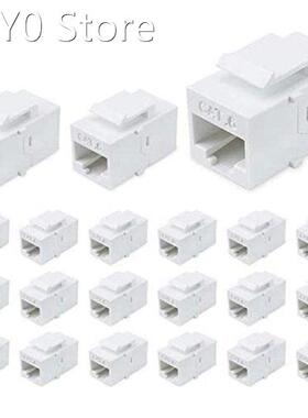 Cat6 Keystone Coupler Jack,RJ45 Network Cable Female to Fema