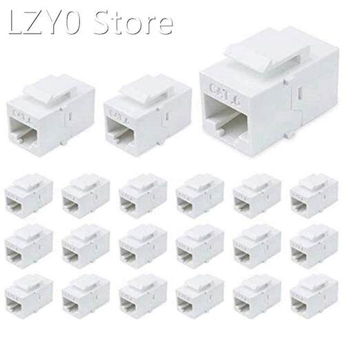 Cat6 Keystone Coupler Jack,RJ45 Network Cable Female to Fema