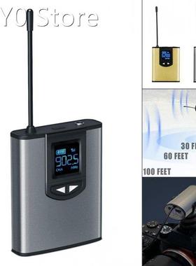 UHF Interview Wireless Lavalier Microphone with Audio Monito