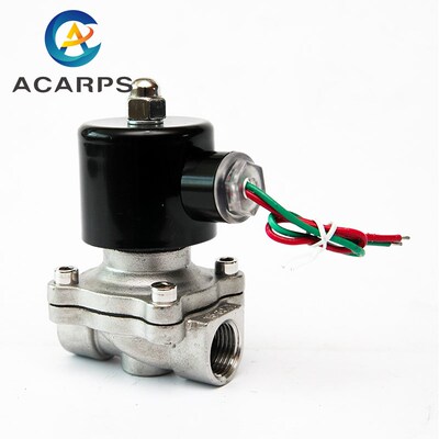 3/4'' Normally Closed Stainless Solenoid Valve Low Pressure