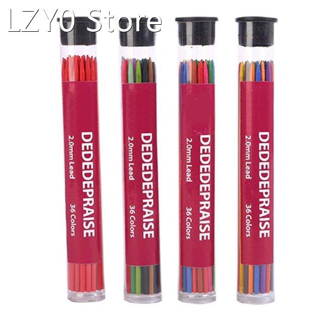 36 Colors 2.0mm Mechanical Pencil Writing Drawing Pencils Re