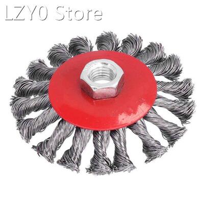 Machine Twist Wire Brush Wheel Knotted Grinder Cup Grinding