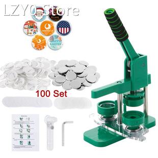 Badge Punch Press Maker Machine Pin Rotate Button Maker DIY