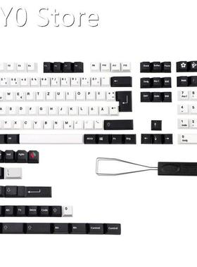 Pbt Keycap Cherry Profile Dye Subb Keycaps for Mx Switches A