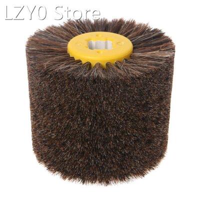 Deburring Horsehair Round Brush Head Polishing Grinding Buff