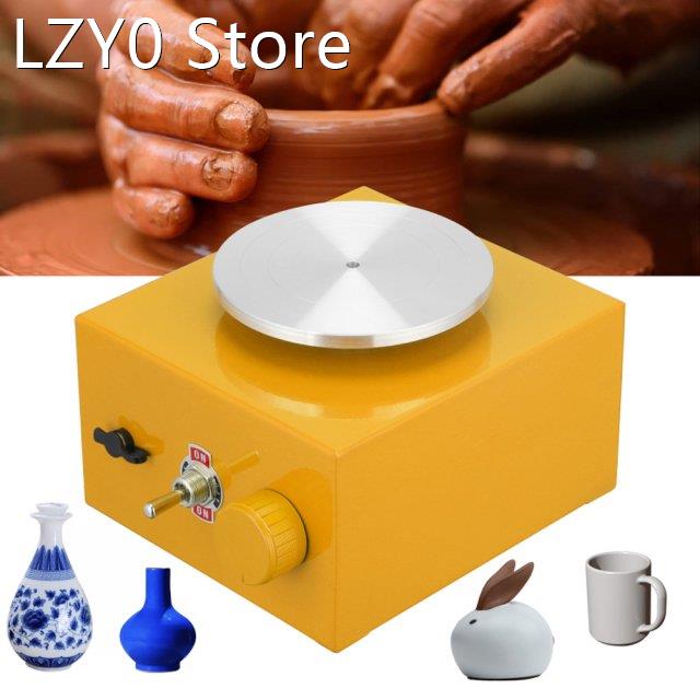 Electric Pottery Wheel Forming Machine With Tray & Sculp