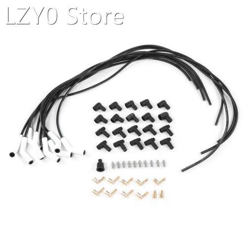 automobiles ignition plug 0.3in Spark Plug Wire 180° Cer