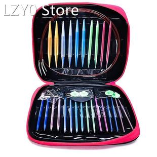 Aluminum Alloy Circular Knitting Needles Set Interchangeable