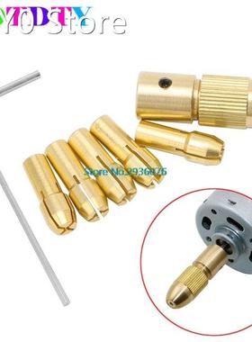 7pcs/lot 0.5-3mm Small Electric Drill Bit Collet Clamp Micro