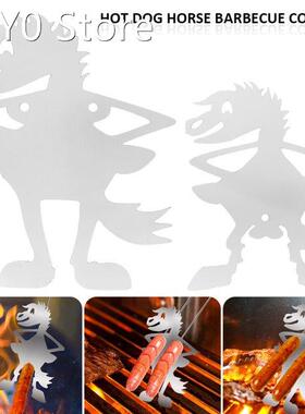 Hot Dog Rack Craft Skewer Stick Barbecue Fork Stainless Stee