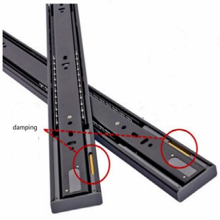 drawer slide With damping drawer rail keyboard tray slides s