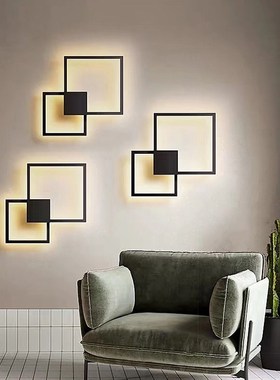 zerouno led panel light living room DIY wall decoration pane